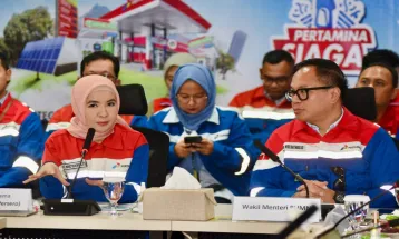 Kunjungi Jakarta Integrated Terminal, Wakil Menteri BUMN Apresiasi Satgas Nataru Pertamina Jaga Kelancaran Distribusi Energi