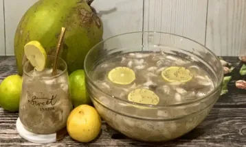 Resep Es Kelapa Kurma, Menu Buka Puasa Menyegarkan