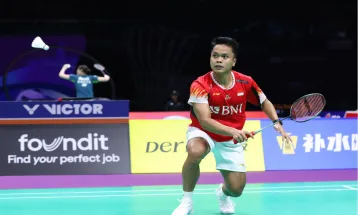 Indonesia Bekuk Inggris 5-0 di Piala Thomas 2024, Anthony Ginting Bersyukur Bermain Baik dan Tanpa Cedera