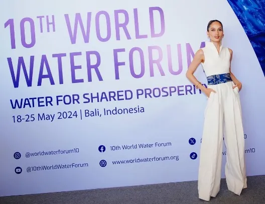 Kata Cinta Laura Setelah Jadi Duta Komunikasi World Water Forum ke-10