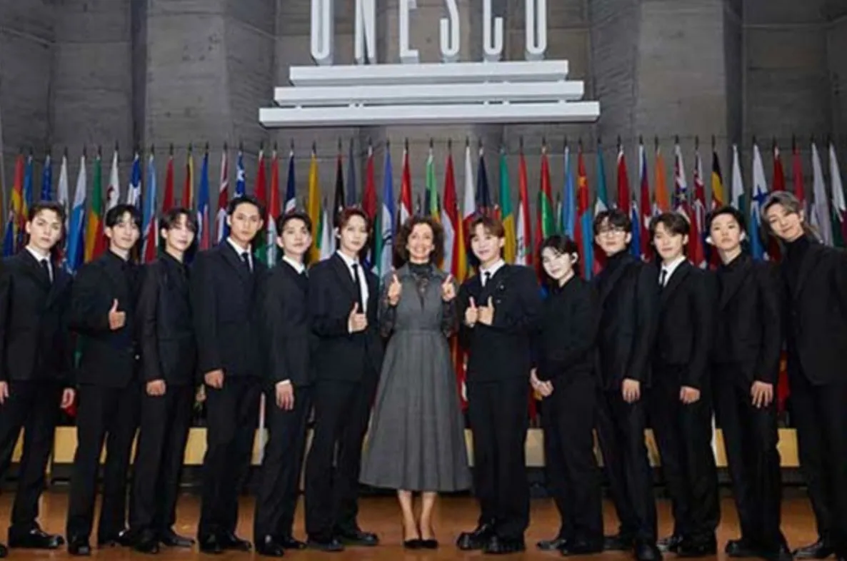 SEVENTEEN Jadi Artis K-pop Pertama yang Ditunjuk Sebagai UNESCO Youth Goodwill Ambassador