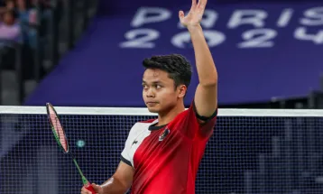 Olimpiade Paris 2024: Anthony Sukasini Ginting Raih Kemenangan Pertama Melawan Pebulutangkis AS Howard Shu