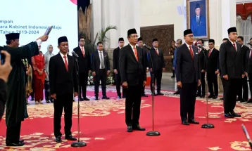 Berapa Gaji Bahlil Lahadalia hingga Rosan Roeslani Usai Dilantik Jadi Menteri oleh Jokowi?