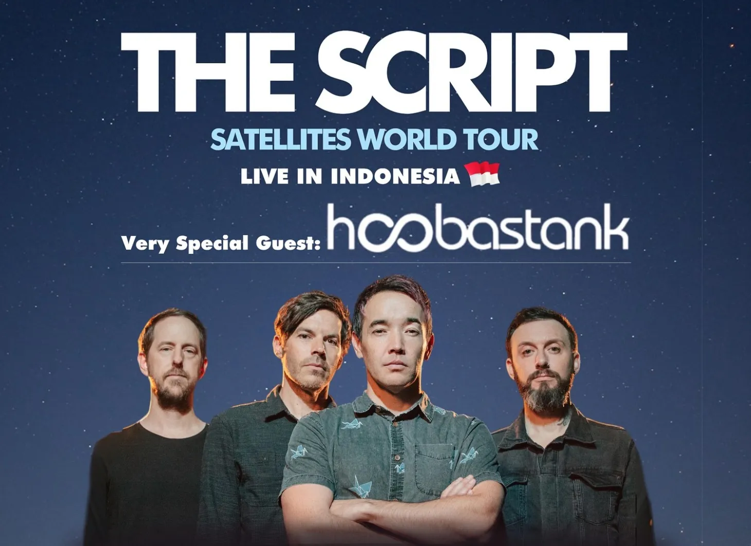 Hoobastank Jadi Penampil Pembuka Tur Konser The Script di Indonesia