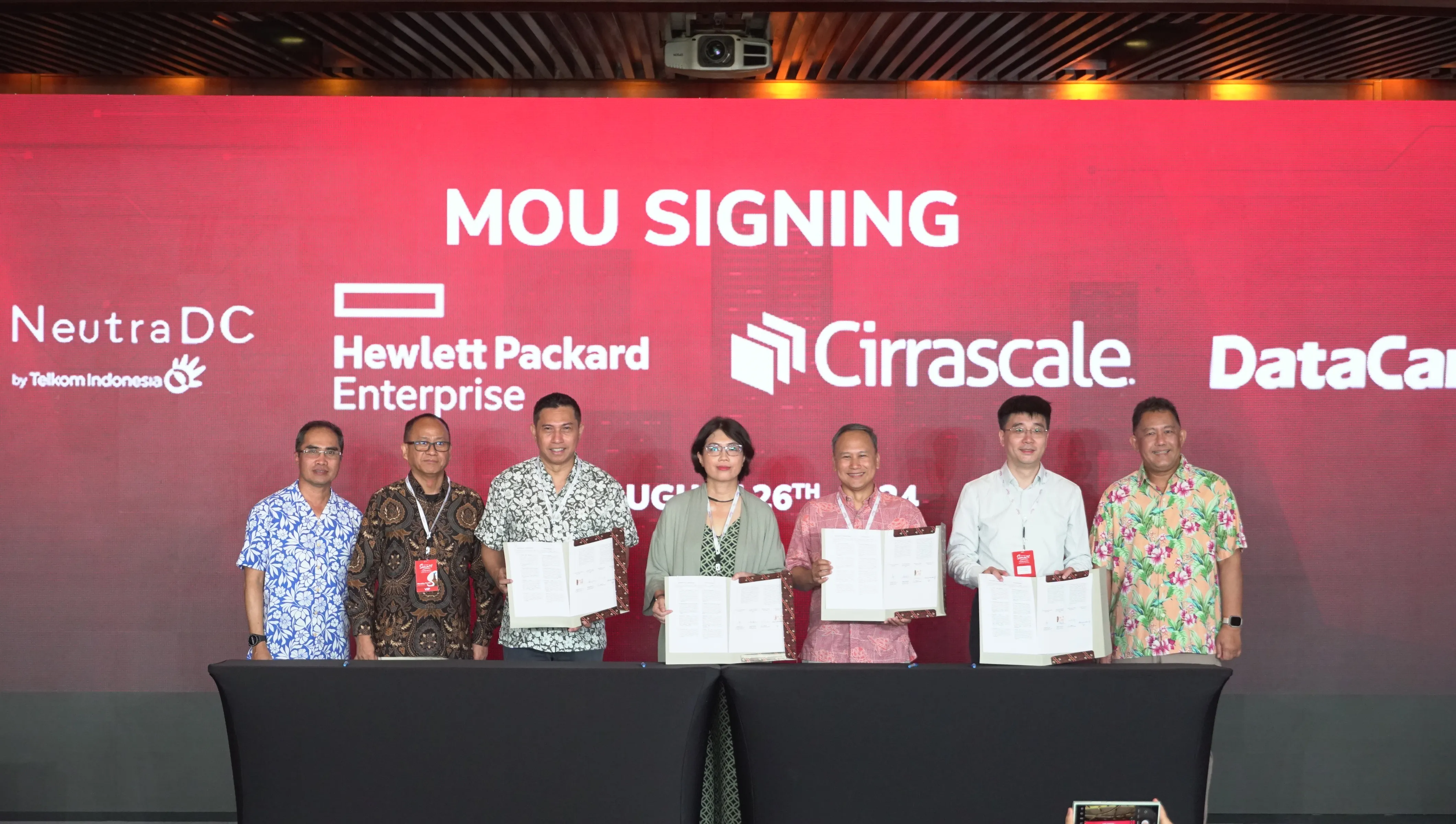 NeutraDC Kolaborasi dengan HPE, Cirrascale  dan DataCanvas Limited Perkuat AI-Ecosystem