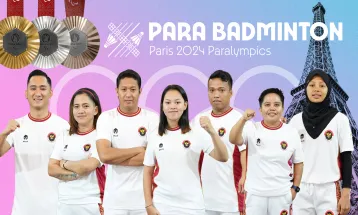 Indonesian Para Badminton Team Win 1 Gold, 3 Silver, 1 Bronze Medals in Paris 2024 Paralympics