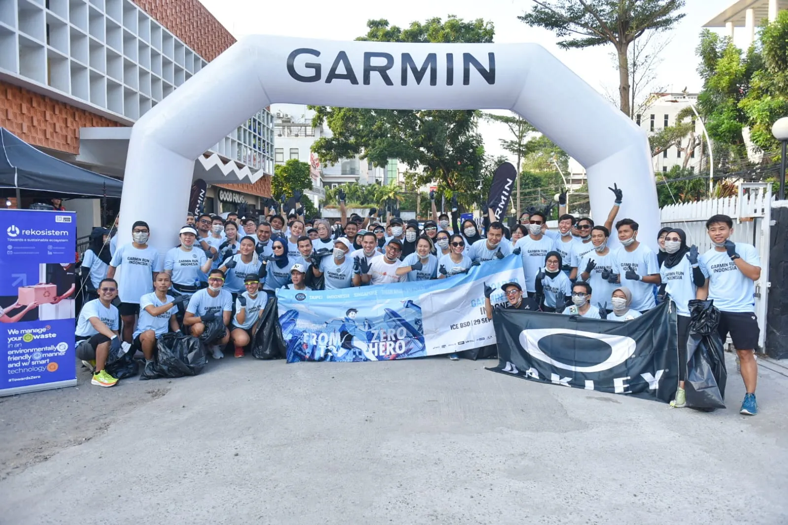 Road to Garmin Run, Semangat Berlari sembari Bersihkan Lingkungan