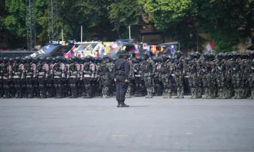 Polri Gladi Bersih Apel Gelar Pasukan Pengamanan Pelantikan Presiden, Diikuti 7.000 Ribu Personel