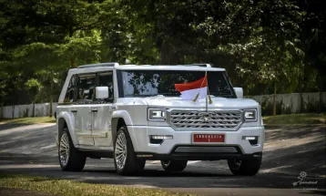 MV3 Garuda Limousine President Prabowo’s Presidential Car Made by Indonesian Youth