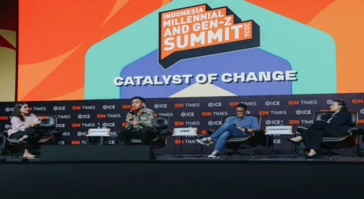 Penutupan Indonesia Millennial and Gen-Z Summit 2024: Dari Kreator hingga Pemimpin Perempuan