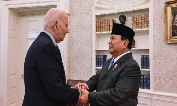 Presiden Prabowo Subianto Bertemu Presiden Joe Biden Menandai Hubungan Bilateral ke-75 Antara Indonesia-AS