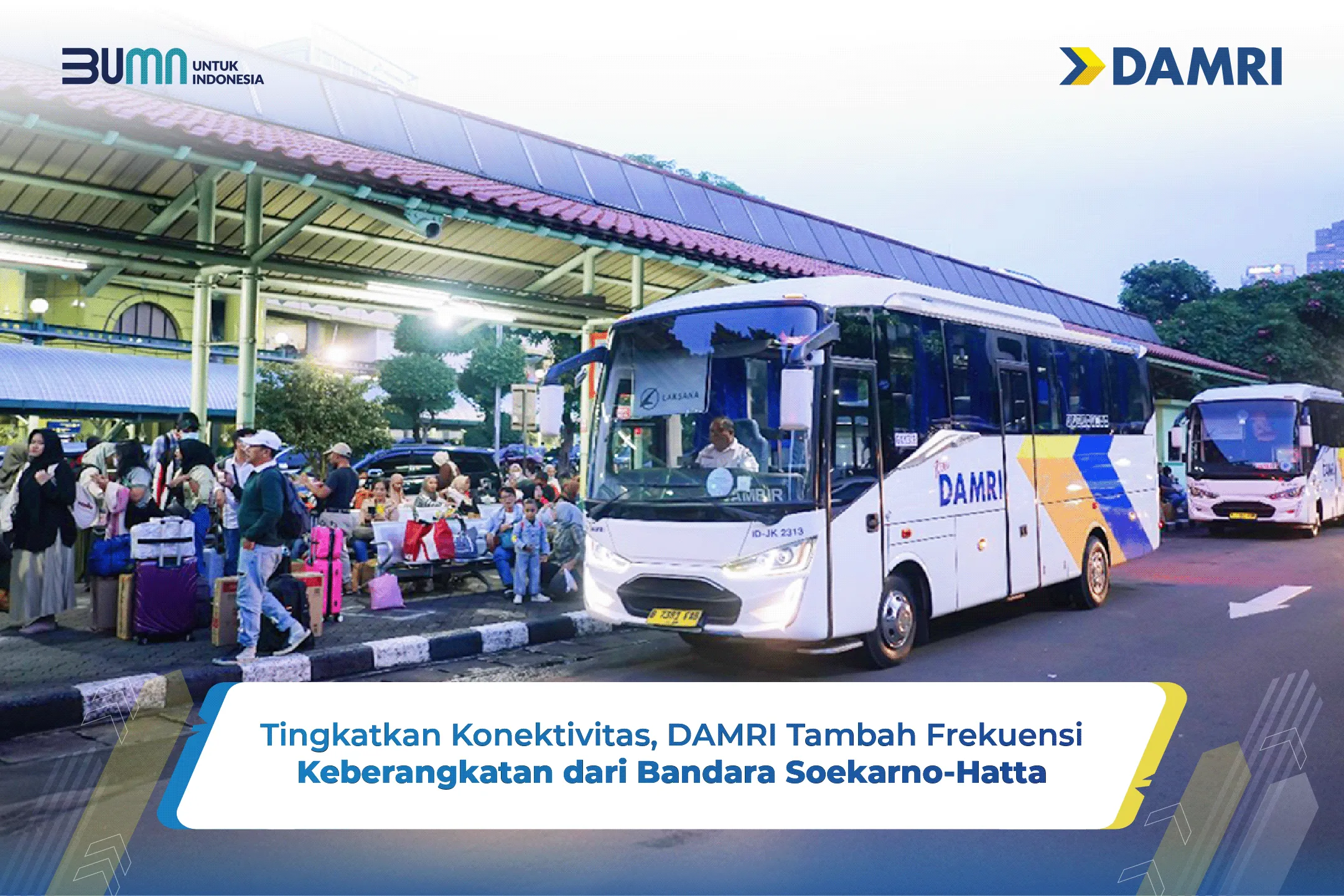 DAMRI Tambah Frekuensi Keberangkatan dari Bandara Soekarno-Hatta, Berikut Daftar Tujuannya