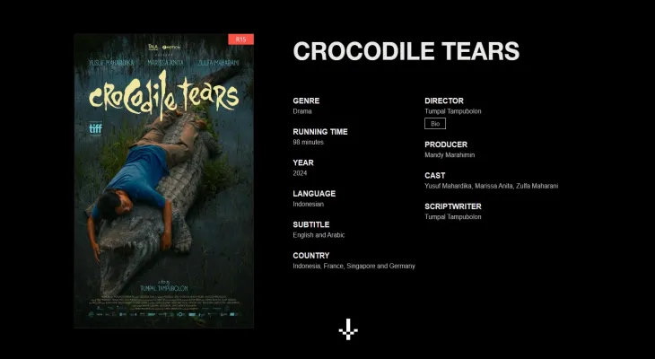 Film Crocodile Tears Karya Tumpal Tampubolon Tayang di Red Sea International Film Festival 2024