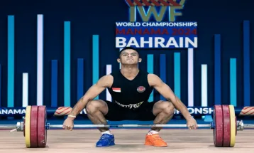 Lifter Indonesia Rizki Juniansyah Raih 2 Medali di World Weightlifting Championships 2024