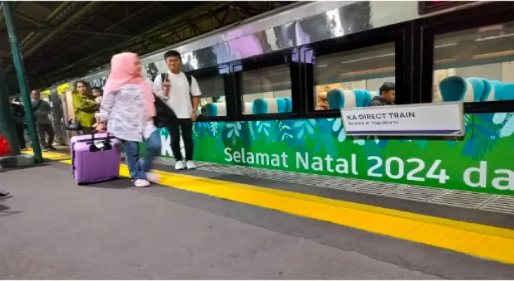 Direct Train Rute Semarang dan Yogyakarta Beroperasi hingga 5 Januari 2025, Ini Harganya