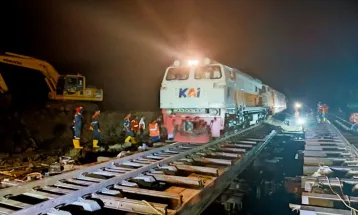 KAI Restores Train Tracks in Grobogan, Rail Services Back to Normal