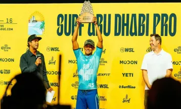 Peselancar Indonesia Rio Waida Jadi Runner-Up di Surf Abu Dhabi Pro 2025