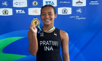 Ayu Pertiwi Martina Raih Juara 2025 Asia Triathlon Cup Chennai